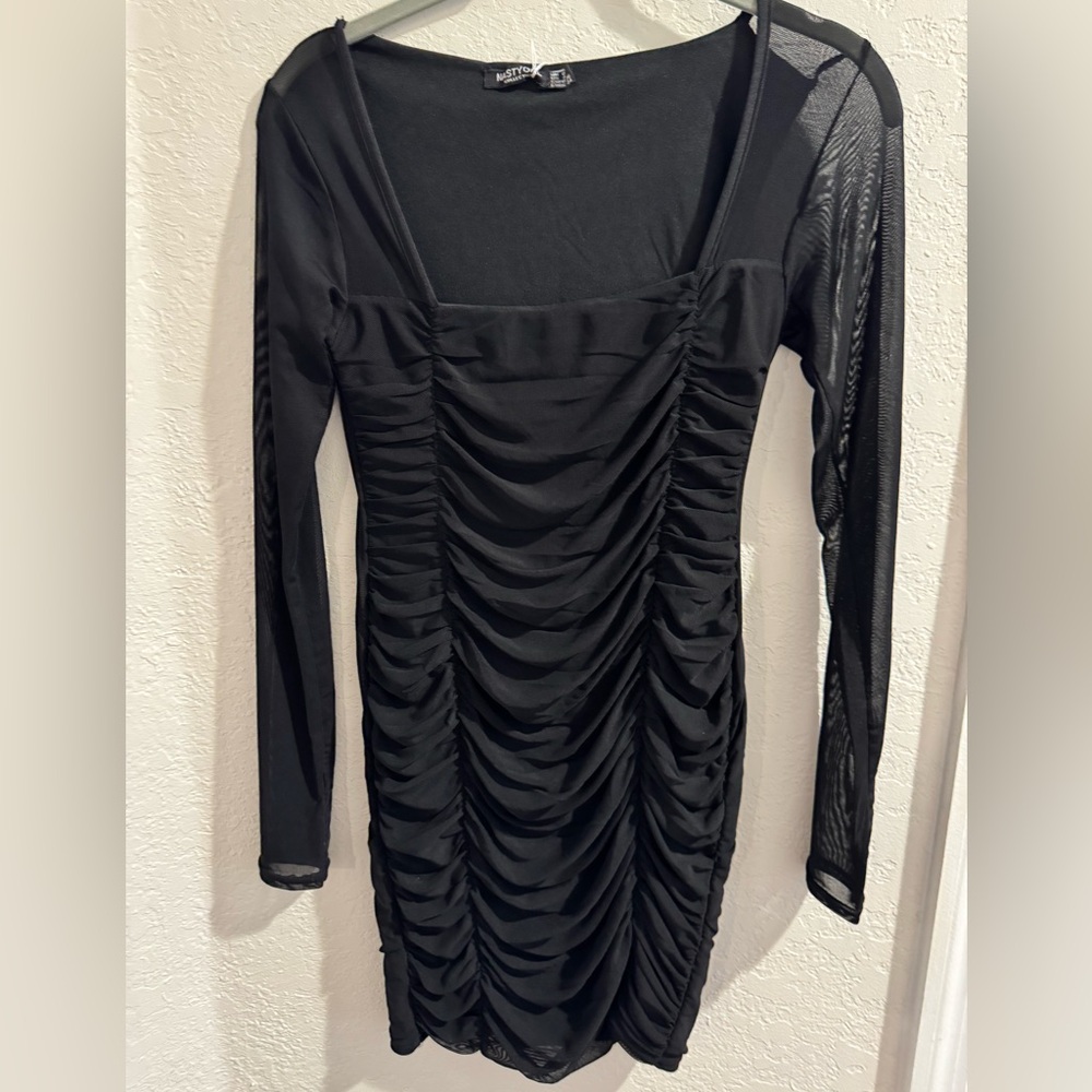 Nasty gal Mini Black Dress